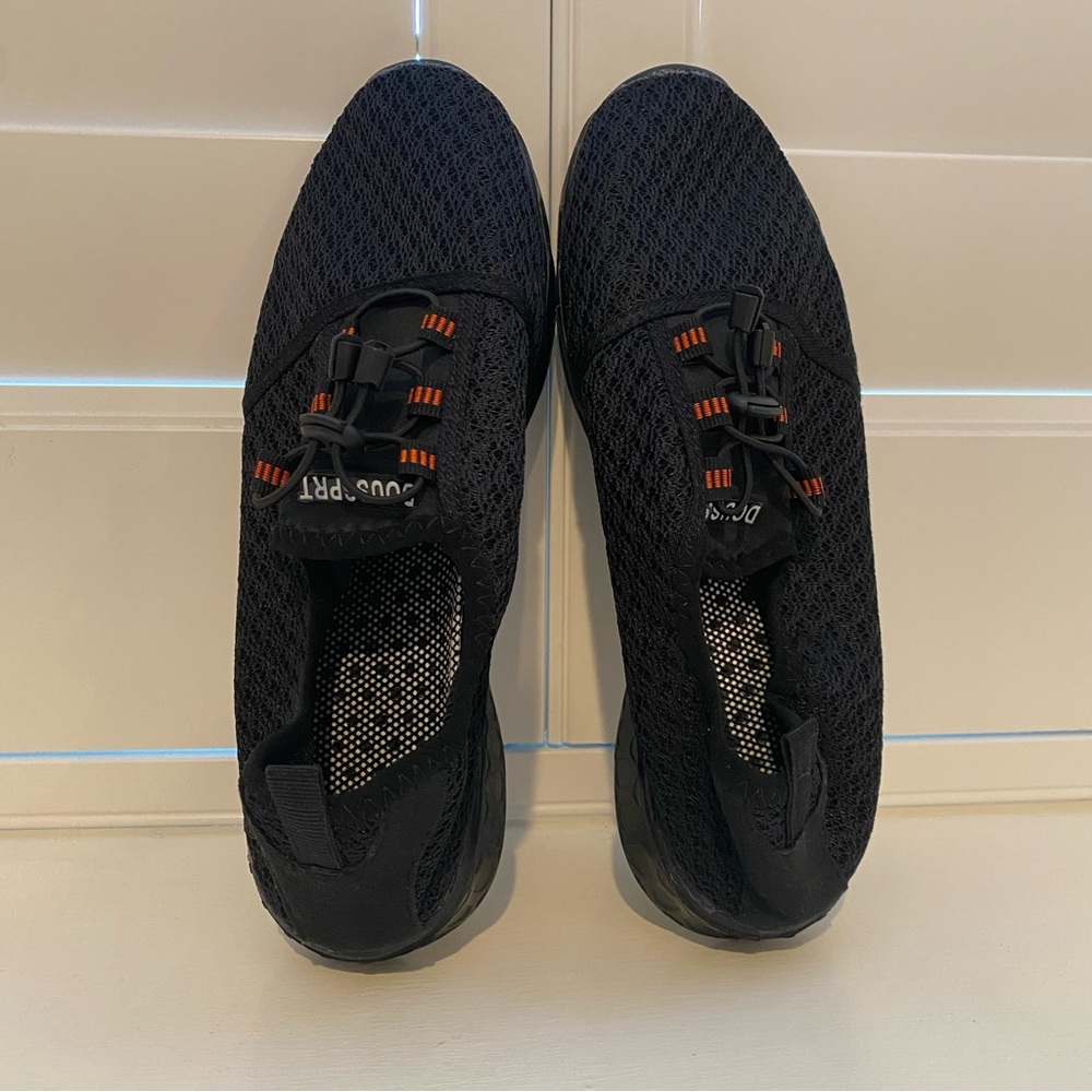 Duossprt Mens Size 8 Black Quick Drying Water Shoes